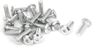 M6 x 20mm Metric Hex Socket Countersunk Flat Head Screw Bolts 20PCS