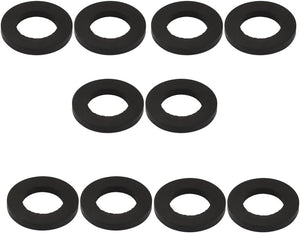 Nitrile Rubber Flat Washers 24mm OD 14mm ID 3mm Thickness for Faucet Pipe Water Hose, Pack of 10
