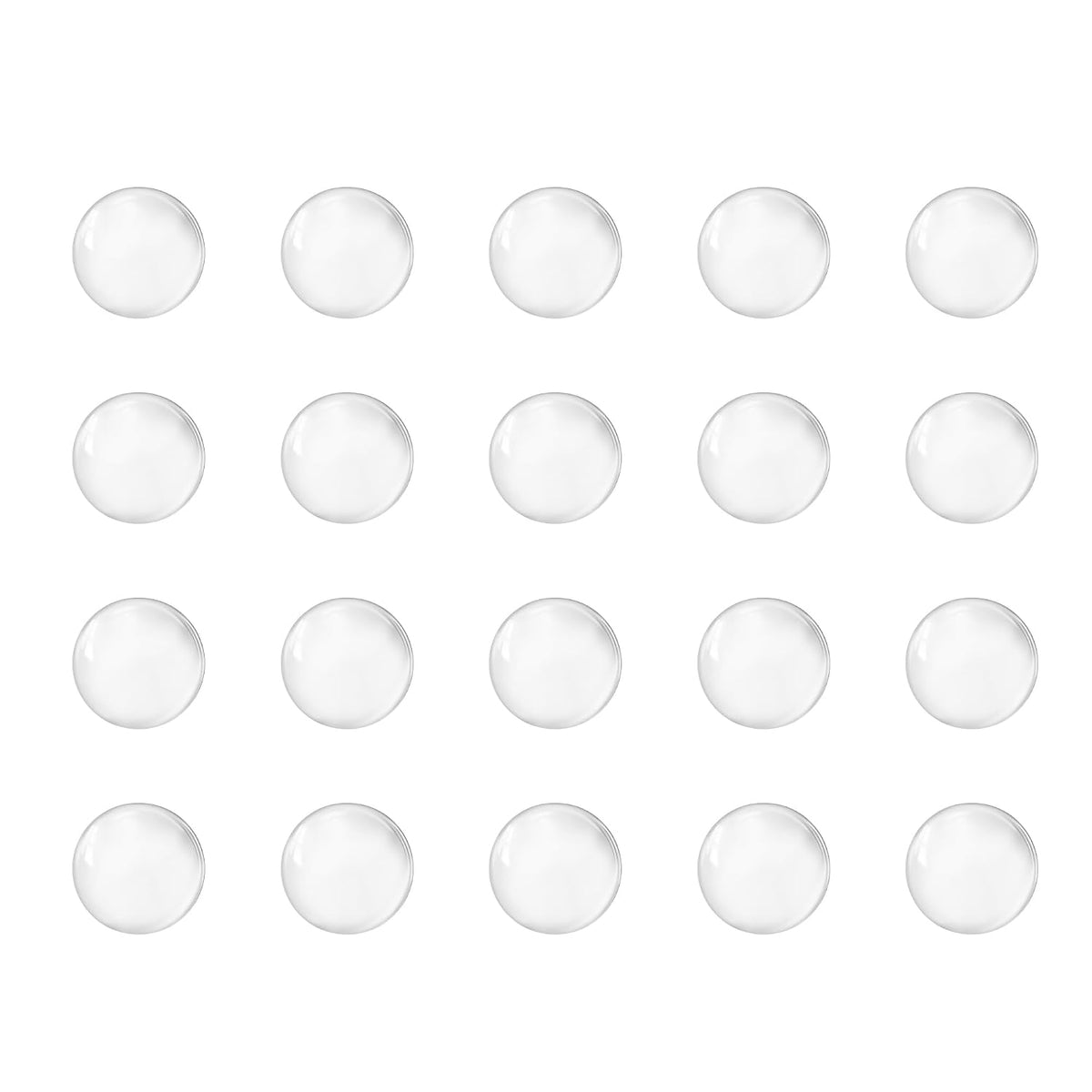 6mm Solid Round Clear Glass Ball Boiling Stones Soda Lime Glass Beads 200pcs