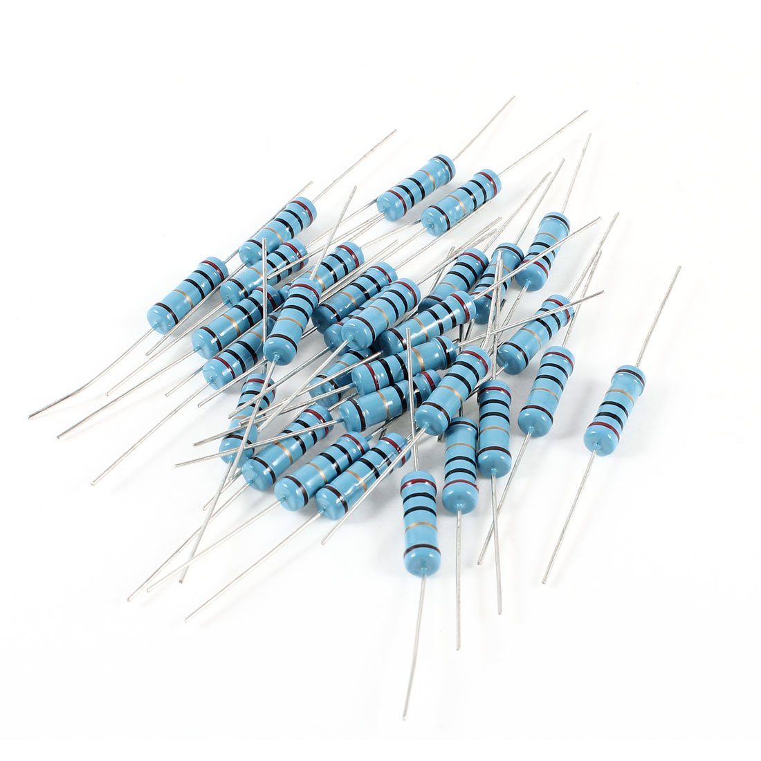 30 Pcs Axial Lead 1% Tolerance Metal Film Resistor 20 Ohm 2W