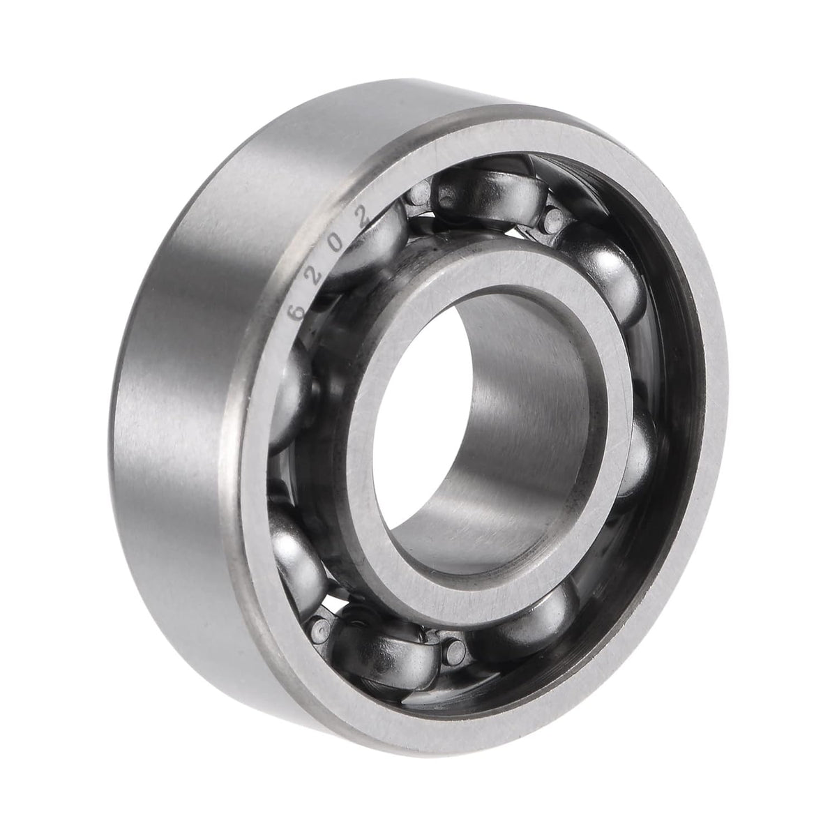 6202 Deep Groove Ball Bearings 15mm Bore 35mm OD 11mm Thick CN Open Type Chrome Steel