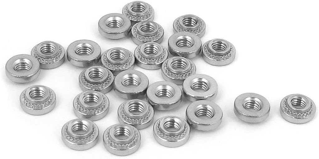 1mm Thin Plates M3 Self Clinching Rivet Nut Fastener 25pcs