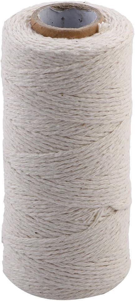 LinkMejor Cotton Hand Knitting Crafts DIY String Beading Thread Cord Twine 100M Long
