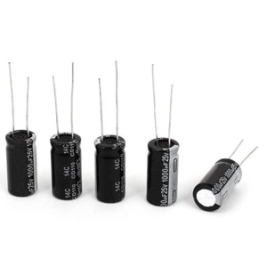 a11110400ux0151 5 x 25V 1000UF 105C Radial Electrolytic Capacitor, 10 x 20 mm