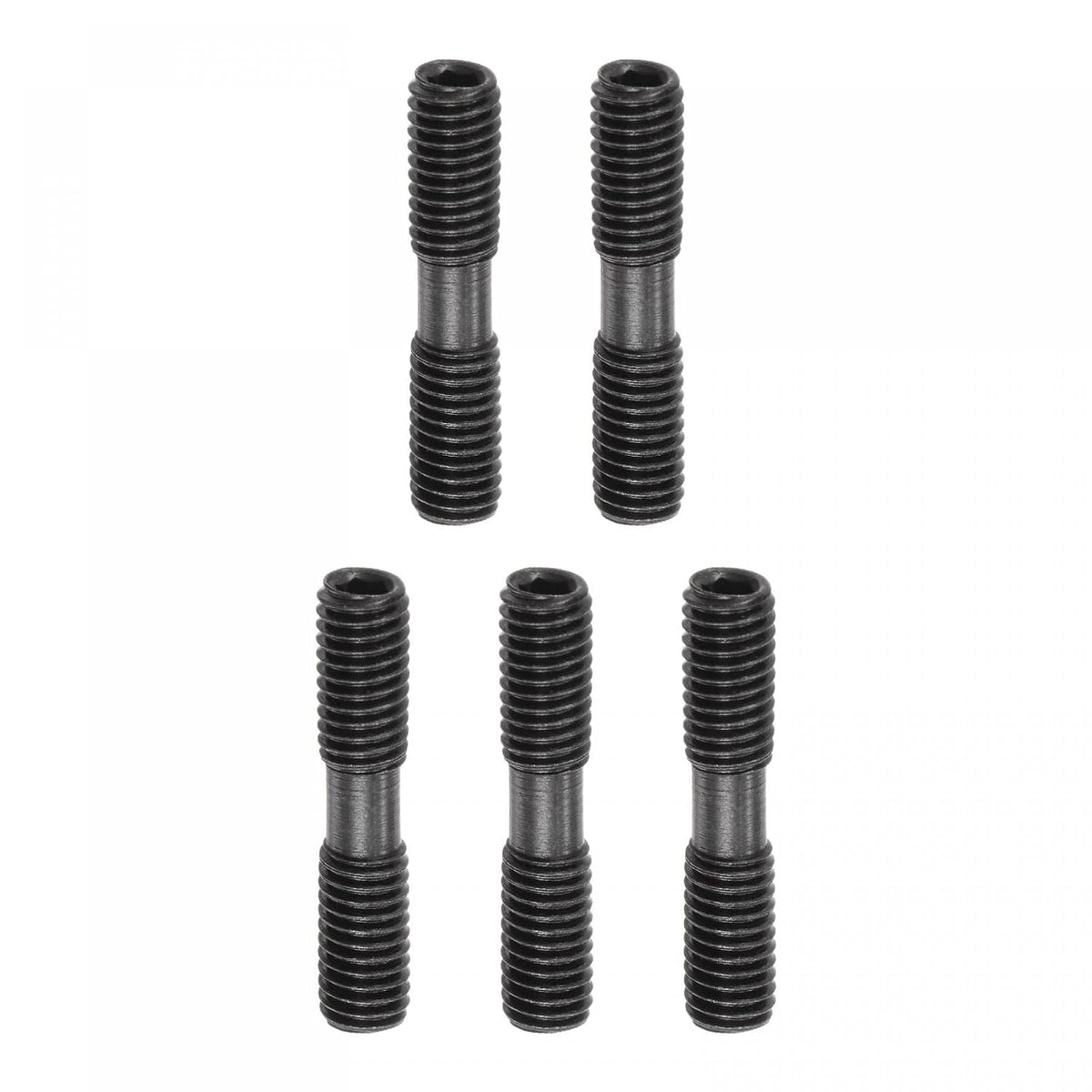 M5x25 Hex Head Set Screws for CNC Lathe Turning Tool Holder, 5Pcs