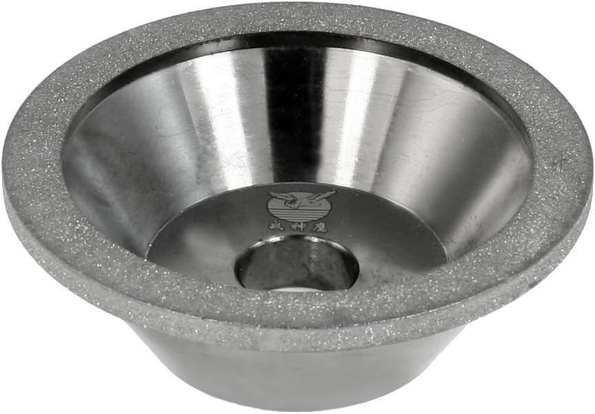 320 Grit 100mm Outside Dia 20mm ID Bowl Shape 11C9 Diamond CBN Grinding Wheel