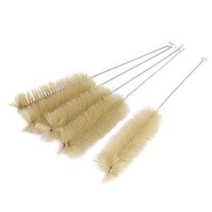 A15071500ux0843 36cm Long 5cm Dia Bristle Test Tube Bottle Cleaning Brush Cleaner 5pcs (Pack of 5)