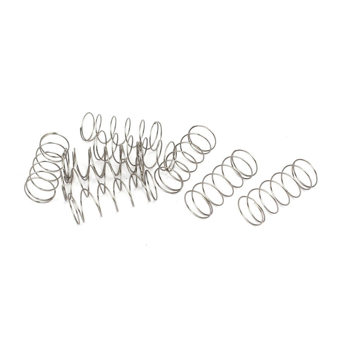 0.5mmx12mmx30mm 304 Stainless Steel Compression Springs 10pcs