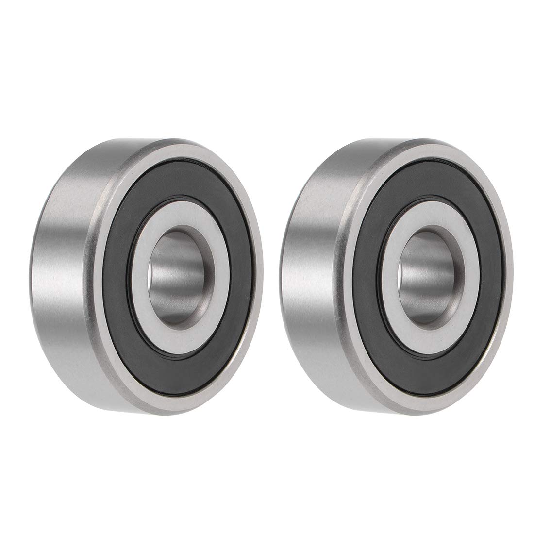333-2RS Deep Groove Ball Bearings 17mm x 52mm x 16mm Double Sealed Chrome Steel P0(ABEC1) 2pcs
