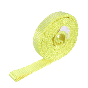 Lifting Web Strap 1" x 6', 2200lbs Capacity, 1-ply Eye to Eye for Moving Towing Hoisting Work Gear