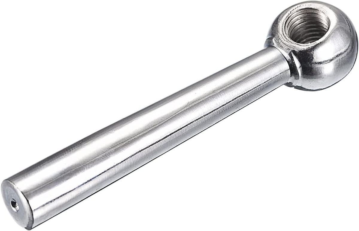 Milling Machine Ball Table Handle, 1Pcs M10 Threaded 82mm/3.23" Length Ball Crank Table Handle Revolving Handle Replacement Parts for Industry Accessory