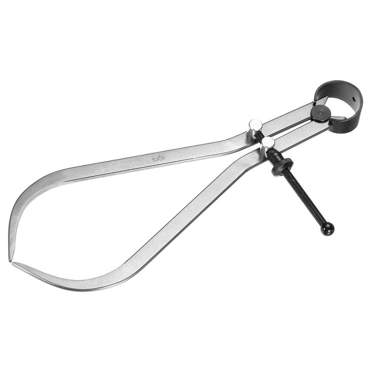 Spring Outside Caliper 9 Inch Stainless Steel Adjustable Spring Caliper Bent-Leg for Wood Turning Lathe Projects
