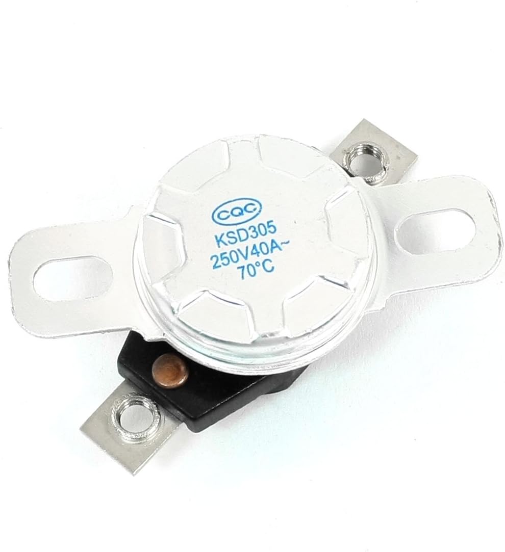70C NC 4 Pin Solder KSD305 Temperature Control Switch Thermostat 40A 250V AC