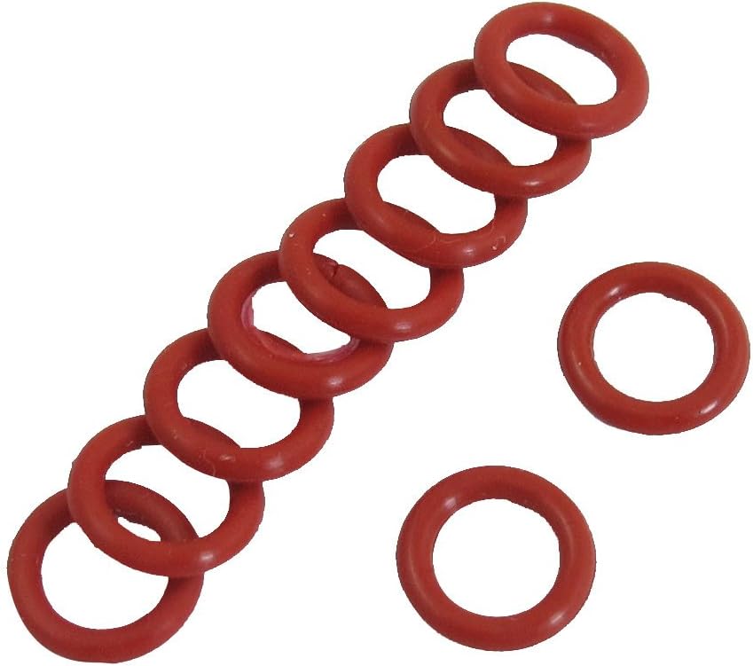 2mm Thickness 11mm External Dia Rubber Oil Seal O Ring Gasket 10 Piece