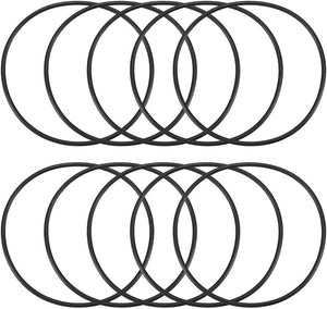 Nitrile Rubber O-Rings 80mm OD 75mm ID 2.3mm Width, Metric Sealing Gasket, Pack of 10