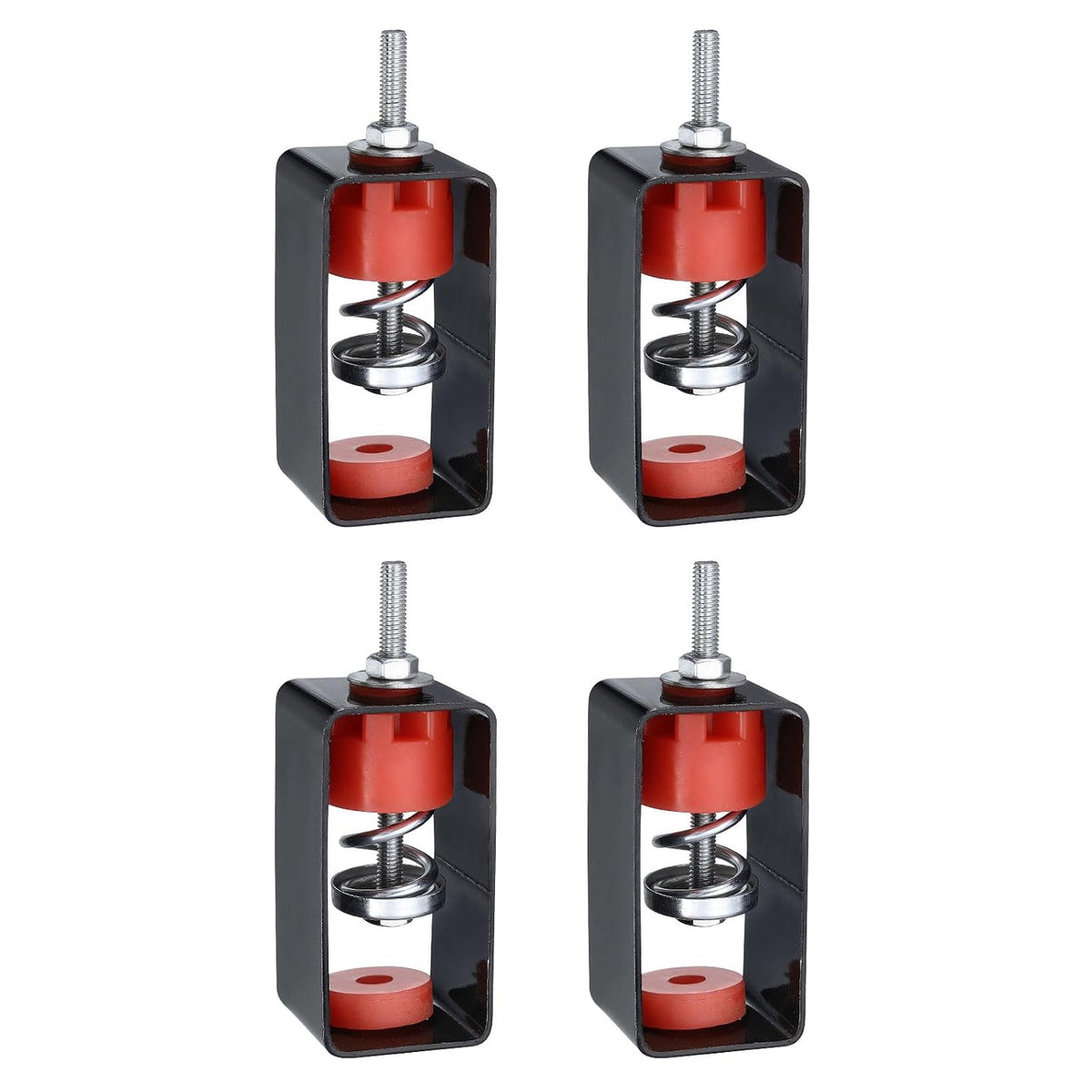 4 Pcs Ceiling Spring Vibration Isolator Hangers, Shockproof Damping Mount Hanger for Air Handling Units Home Theaters Air Conditioner