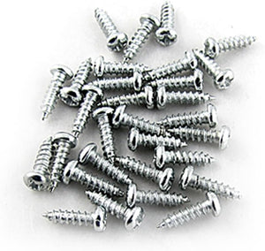 30 Pcs Phillips Pan Head Sharp Point Self Tapping Screws