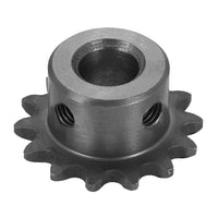 #25 Chain Roller Sprocket 10mm Bore 31.5mm OD, 14 Tooth C45 Carbon Steel ANSI Chain NO.25 Roller Sprocket Round Hole Without Surface Finished for ISO 04C Chain
