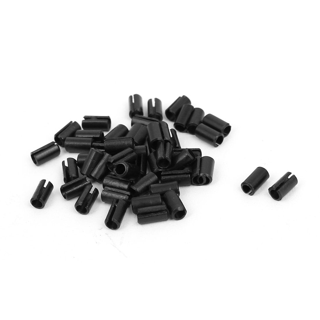 a15122800ux1148-DM Carbon Steel Split Spring Dowel Pin Cotter Pins Hardware, M3 x 6 mm Size (Pack of 50)
