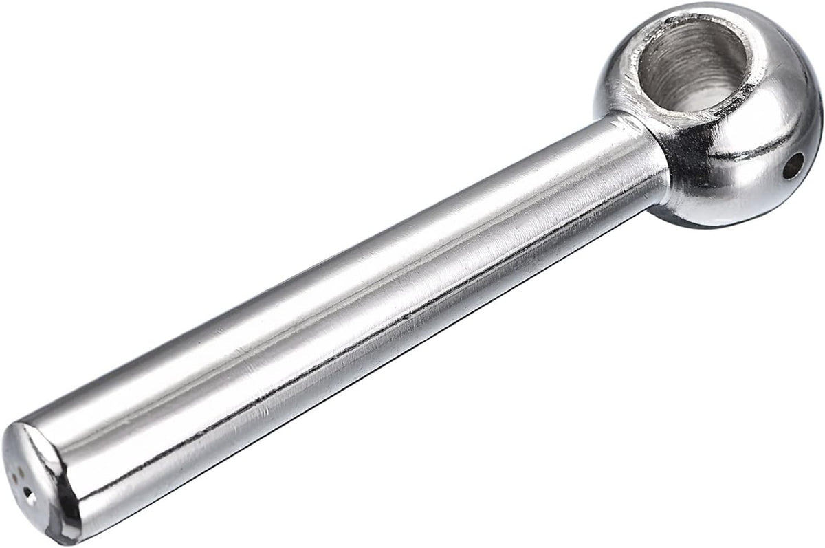 Milling Machine Ball Table Handle, 1Pcs 12mm/0.47" Inner Hole Diameter, 100mm/3.94" Length Ball Crank Table Handle Revolving Handle Replacement Parts for Industry Accessory