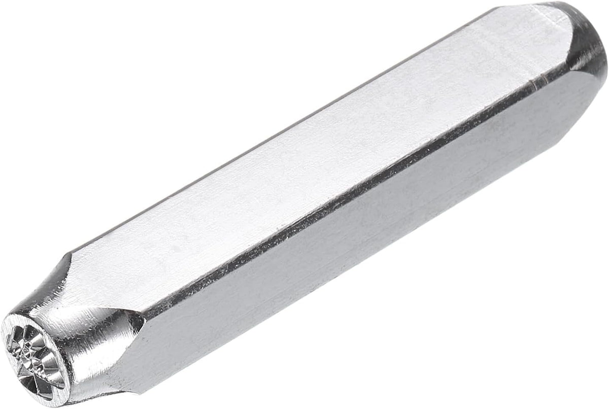 1/4" (6mm) Punch Stamp 40Cr Alloy Steel, Cute Angel Pattern Punch Tool Punch Press Tool for Metal Plastic Wood Leather