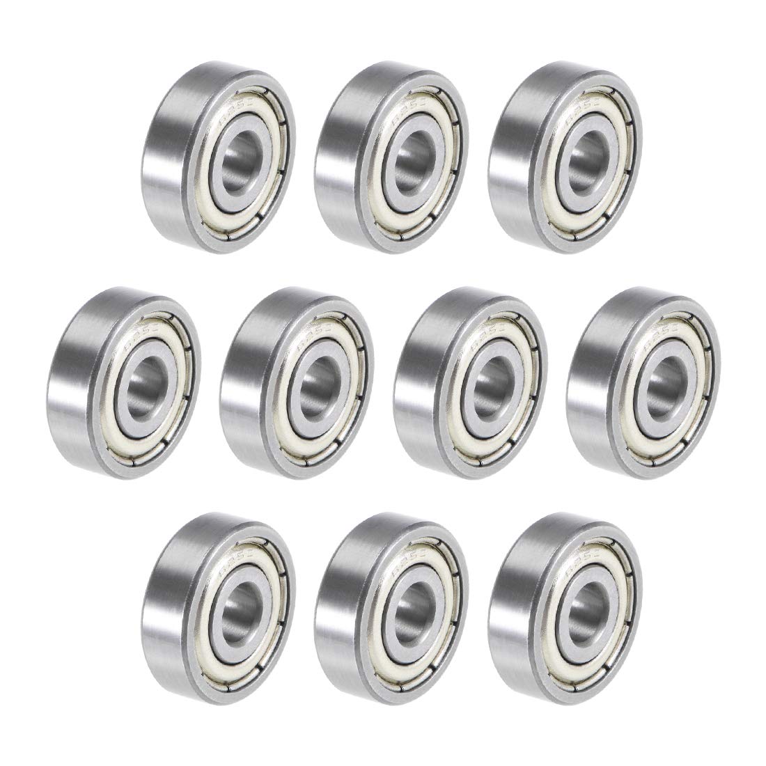 625ZZ Deep Groove Ball Bearings 5mm x 16mm x 5mm Double Shielded Chrome Steel P5(ABEC5) 10pcs