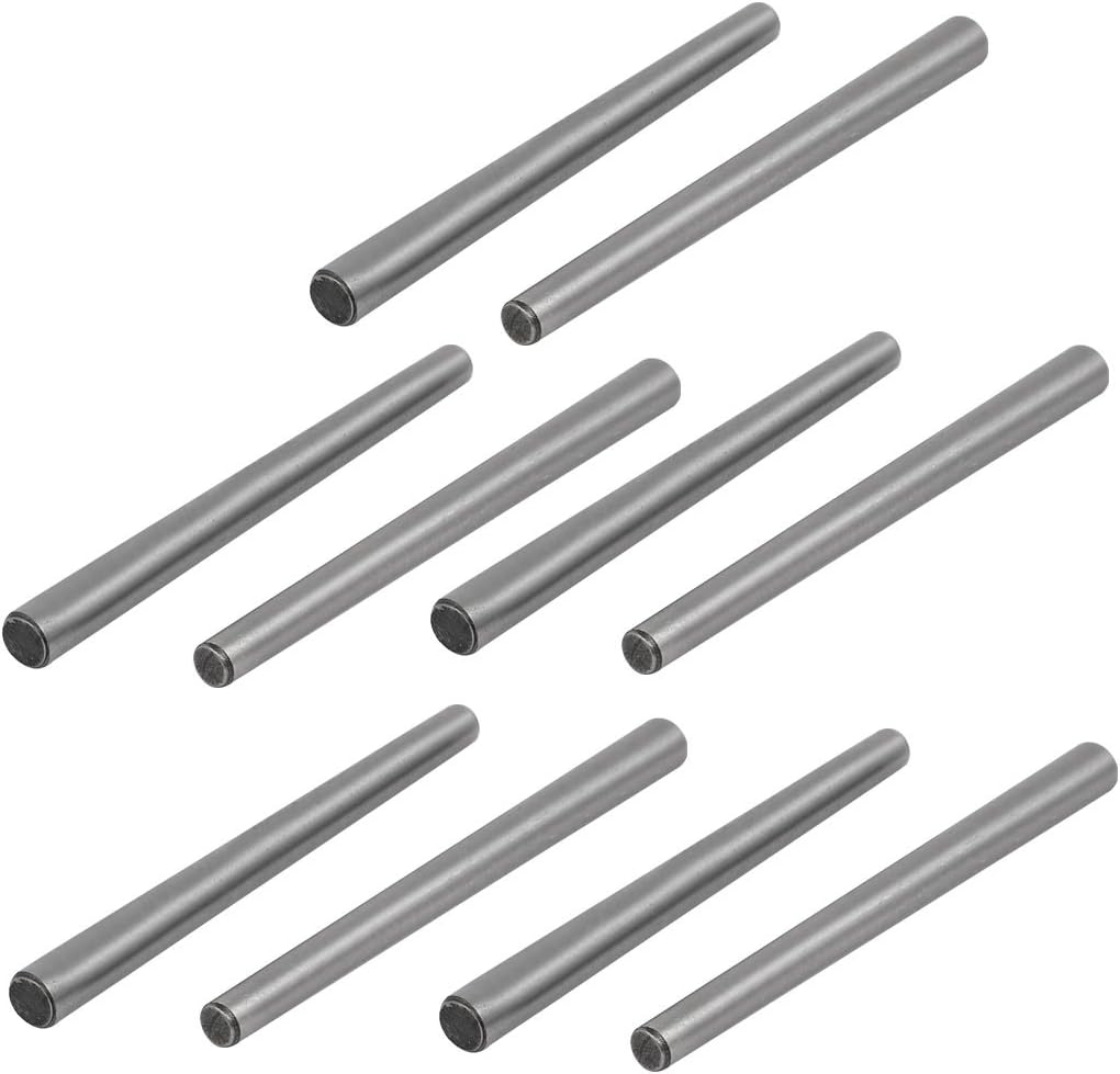 Carbon Steel GB117 45mm Length 3mm Small End Diameter Taper Pin 10pcs