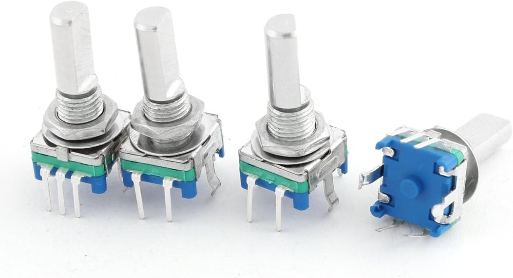 5 Terminals 20 Points 360 Degree Rotary Encoder 4 Pcs