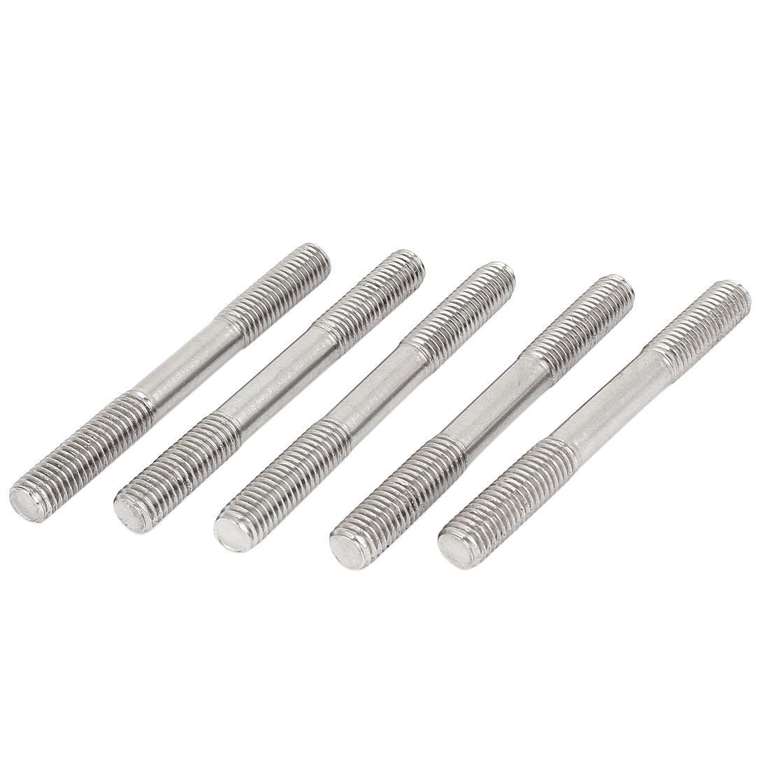 a15032700ux0075 M8 x 80mm A2 Stainless Steel Double End Threaded Stud Screw Bolt (Pack of 5)