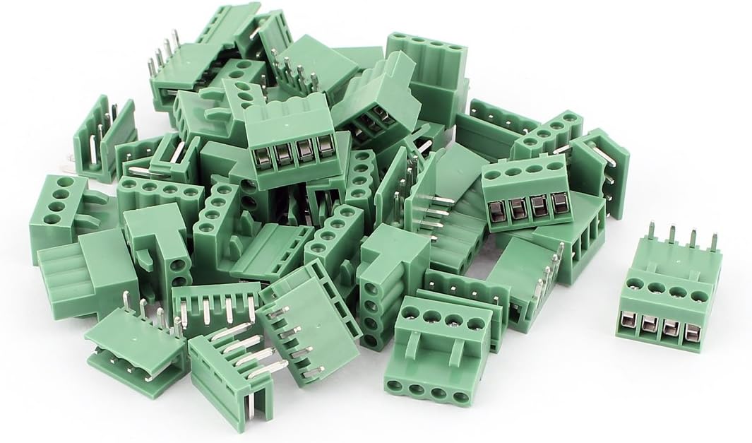 24 Pair 3.96mm Pitch 4way/pin Screw PCB Pluggable Terminal Block