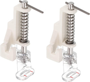4021P Open Toe Free Motion Darning Quilting Embroidery Sewing Machine Presser Foot, Sewing Machine Replace Accessories, 2Pcs