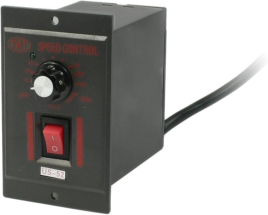 AC 220V 90W 6 Pins Plug Motor Speed Control Switch Controller