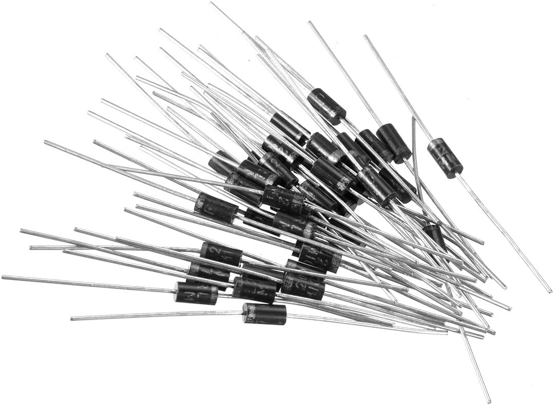 RL207 Rectifier Diode 2A 1kV Electronic Silicon Diodes 40pcs