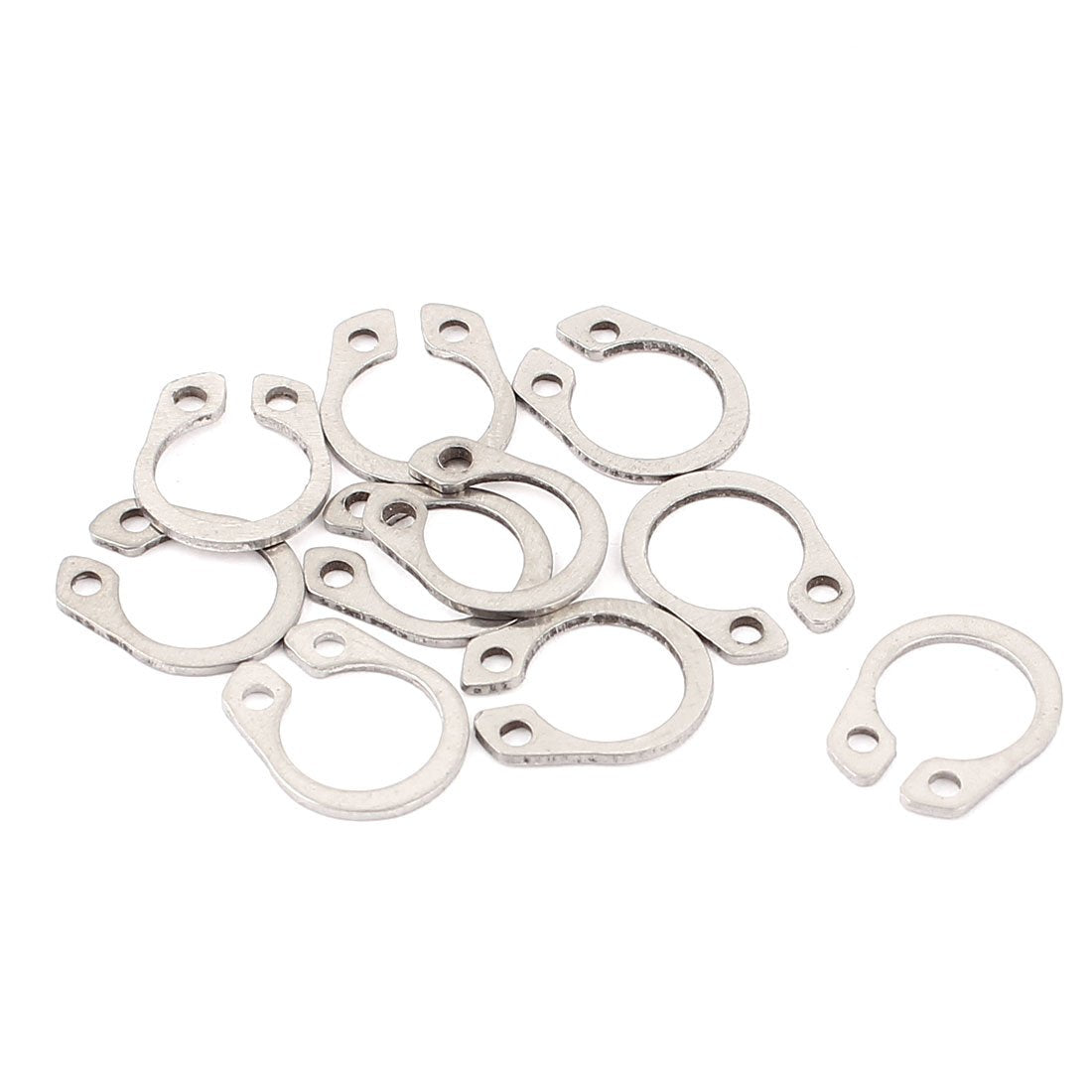External Circlip Retaining Shaft Snap Clip Rings 9mm 10pcs