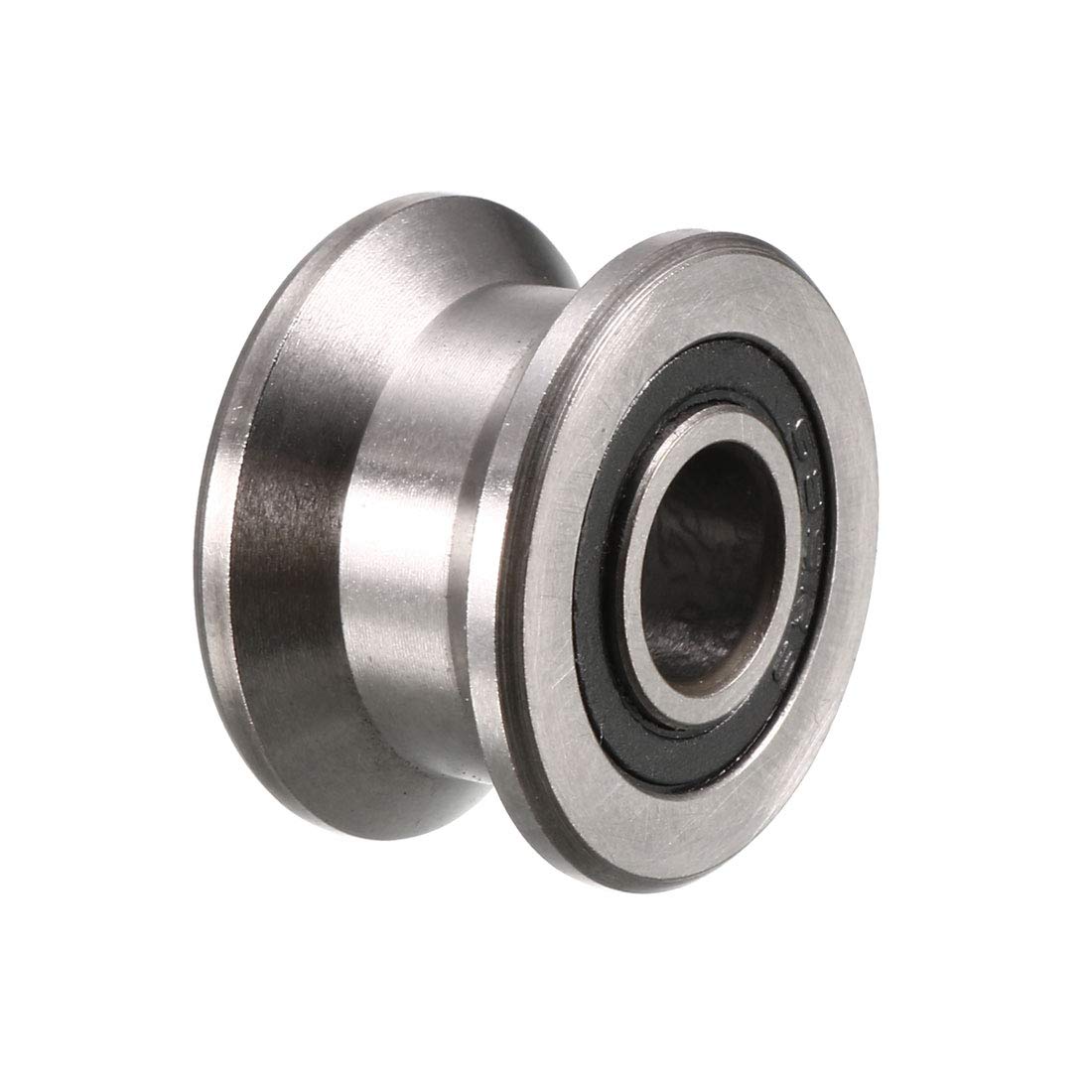 T22 V-Groove Ball Bearing 8x22.5x13.5mm Guide Pulley Bearings for Shaft Under 12mm
