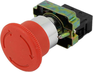 NC Latching Red Sign Mushroom Emergency Stop Push Button Switch
