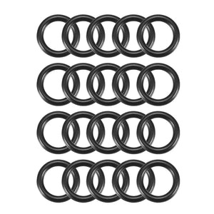 Nitrile Rubber O-Rings, 15mm OD 10.2mm ID 2.4mm Width, Metric Sealing Gasket, Pack of 20