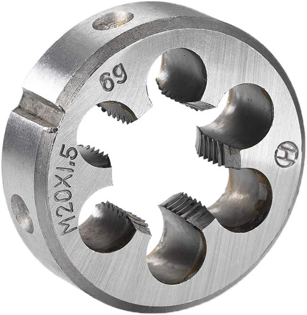 M20 X 1.5 Metric Round Die, Machine Thread Right Hand Threading Die, Alloy Steel Screw Thread Cutting Die