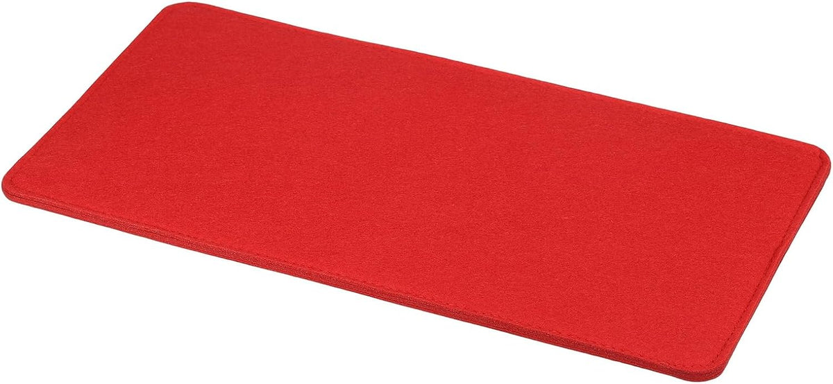 Felt Base Shaper, 14 x 7 Inch Rectangle Handbag Bottom Shaper Pad Bag Liner Board Insert Arc Corner for Purse Tote Crossbody Bag Backpack, Red