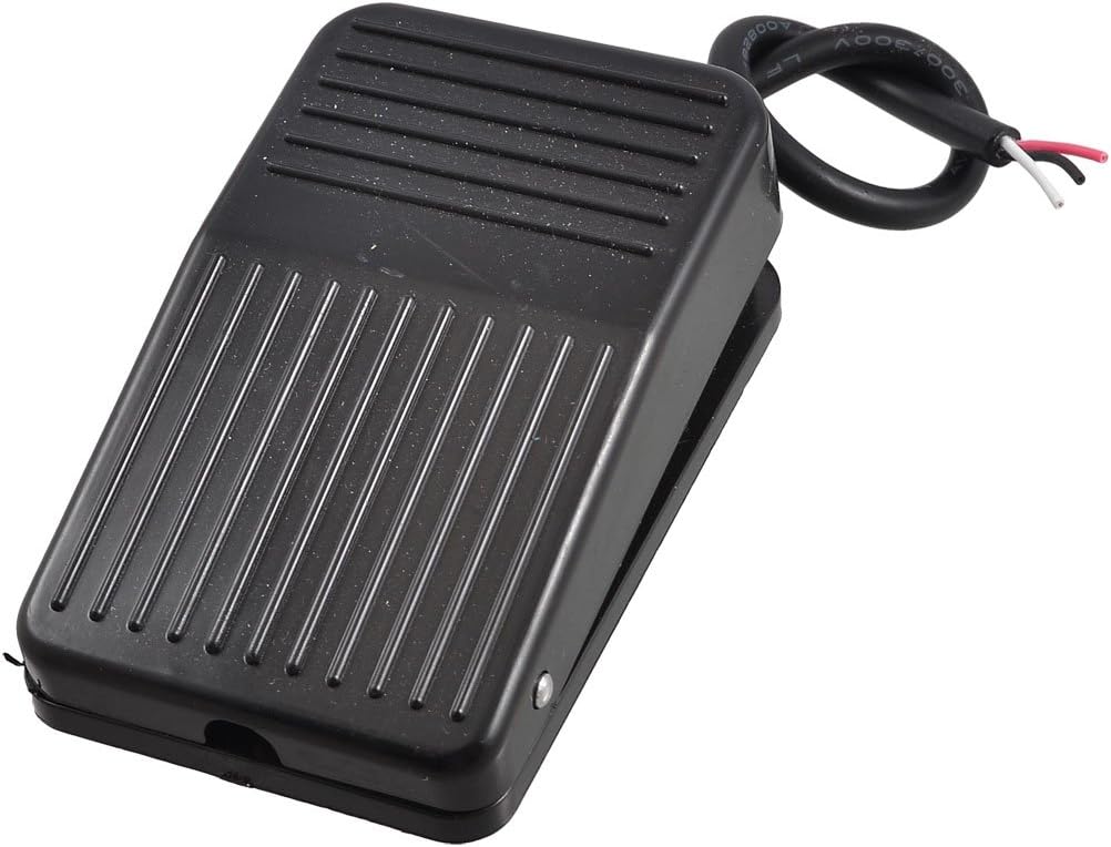 TFS-01 AC 250V 10A Momentary Foot Controller Pedal Switch W 12cm Cable