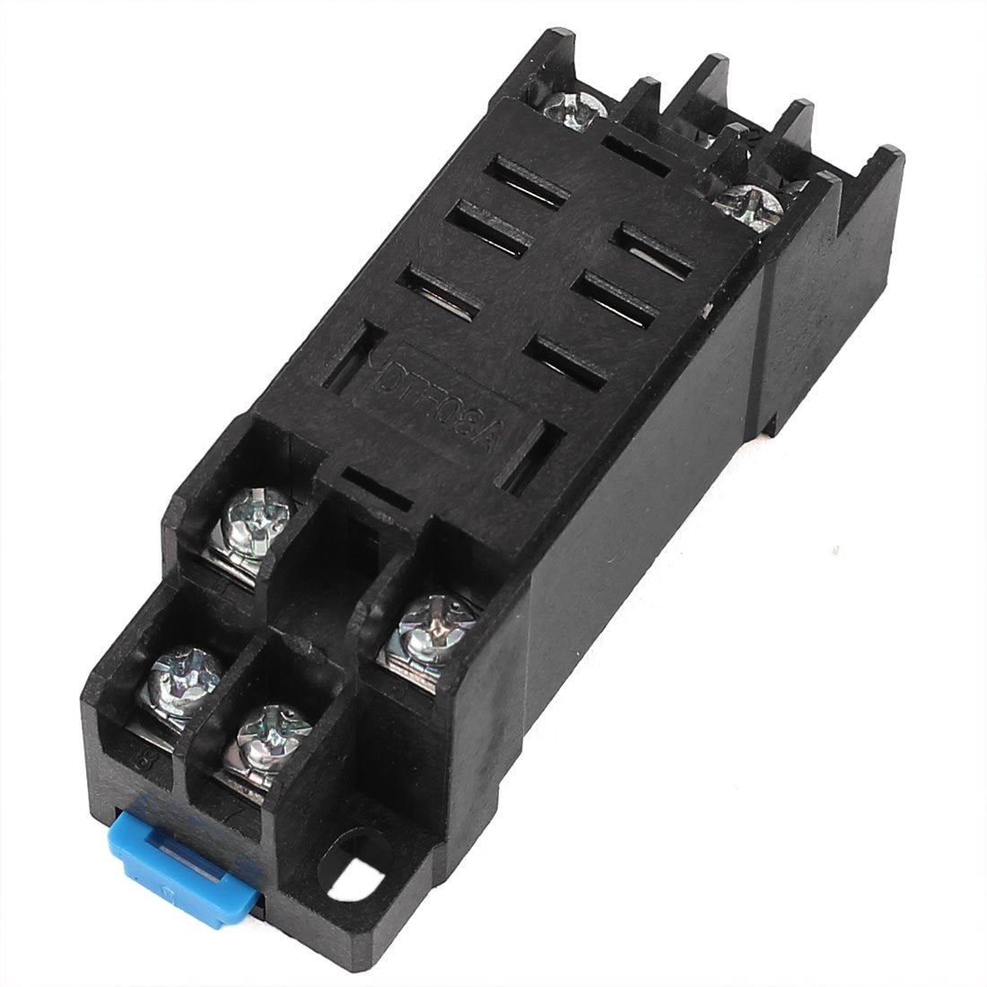 DTF-08A DIN Rail Track Mount 8pin Relay Socket Base for 70 x 23 x 29mm LY2NJ LY2