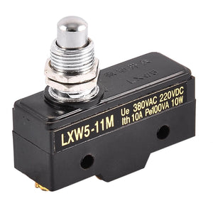 AC380V DC220V 10A Push Plunger Actuated Momentary Limit Switch