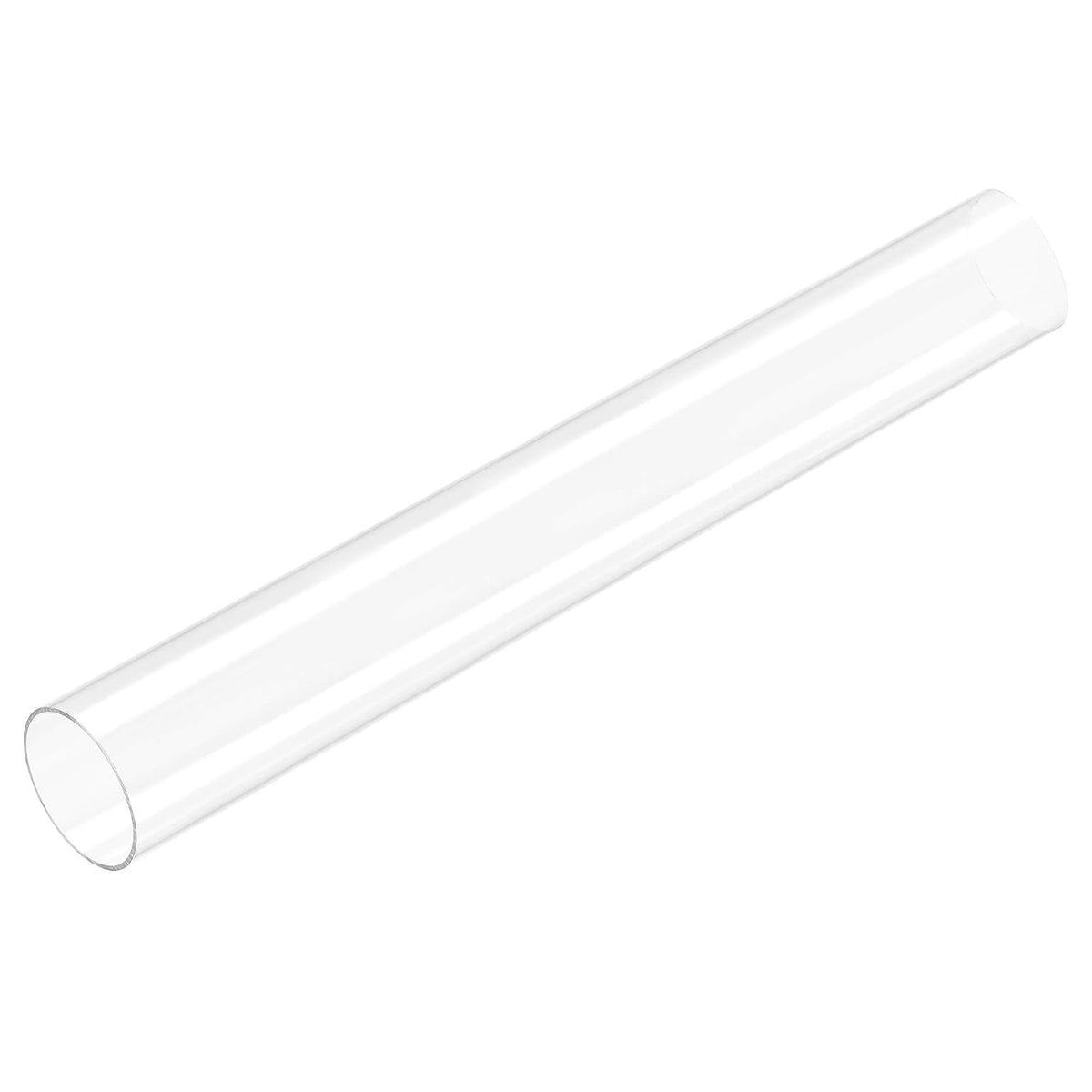 Clear Rigid Tubing 47mm(1.85'') ID x 50mm(1.97'') OD x 1.64Ft Length Round Plastic Polycarbonate Tube