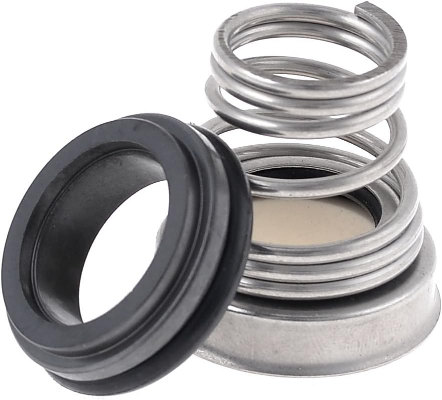 Water Pump Single Helical Spring Ceramic Base 16mm Dia Mechanical Seal 155-16