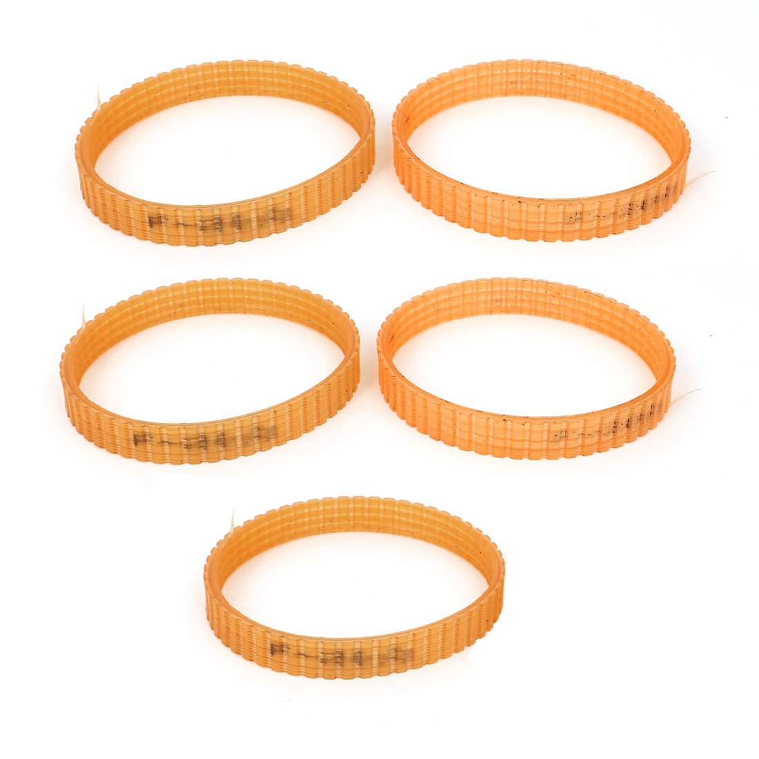5 Pcs 10mm Width Electric Planer Drive Belt Apricot