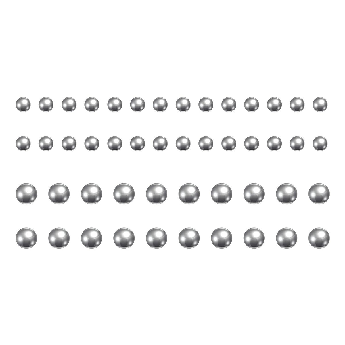 1000pcs 1mm, 1.5mm 304 Stainless Steel Bearing Balls G25 Precision