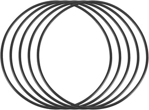 Nitrile Rubber O-Rings, 85mm OD 81mm ID 2mm Width, Metric Sealing Gasket, Pack of 5