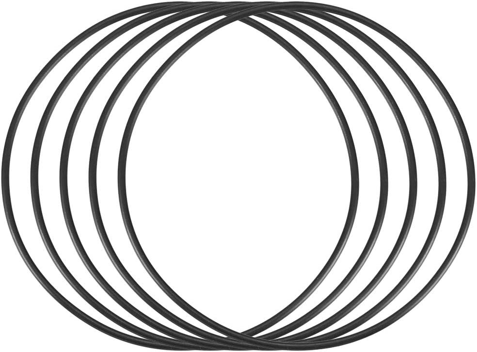 Nitrile Rubber O-Rings, 85mm OD 81mm ID 2mm Width, Metric Sealing Gasket, Pack of 5