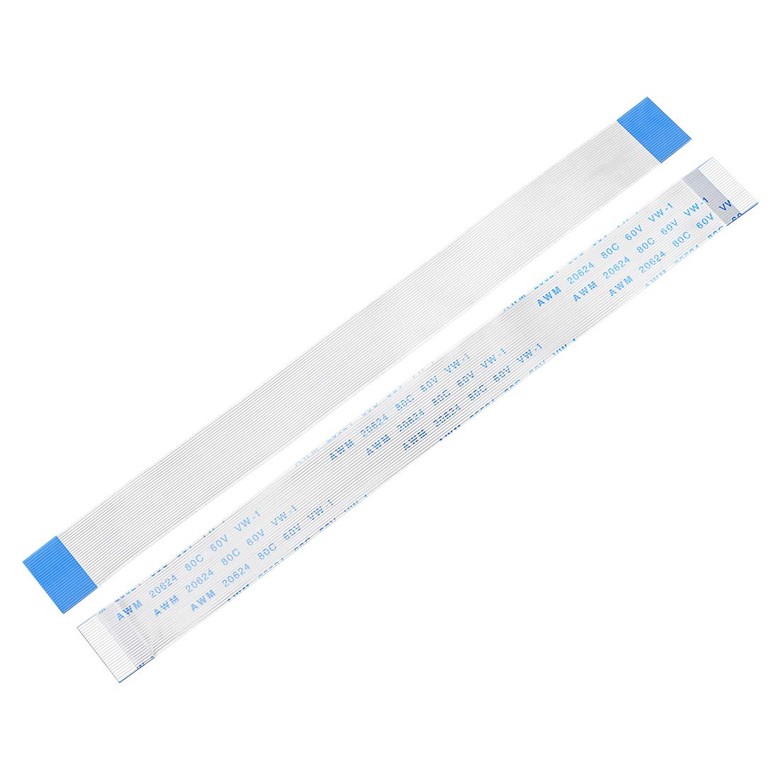 Flexible Flat Cable, 26 Pins 0.5mm Pitch 150mm FPC FFC Flexible Ribbon Cable for LCD TV DVD Player Laptop 5Pcs (A Type)