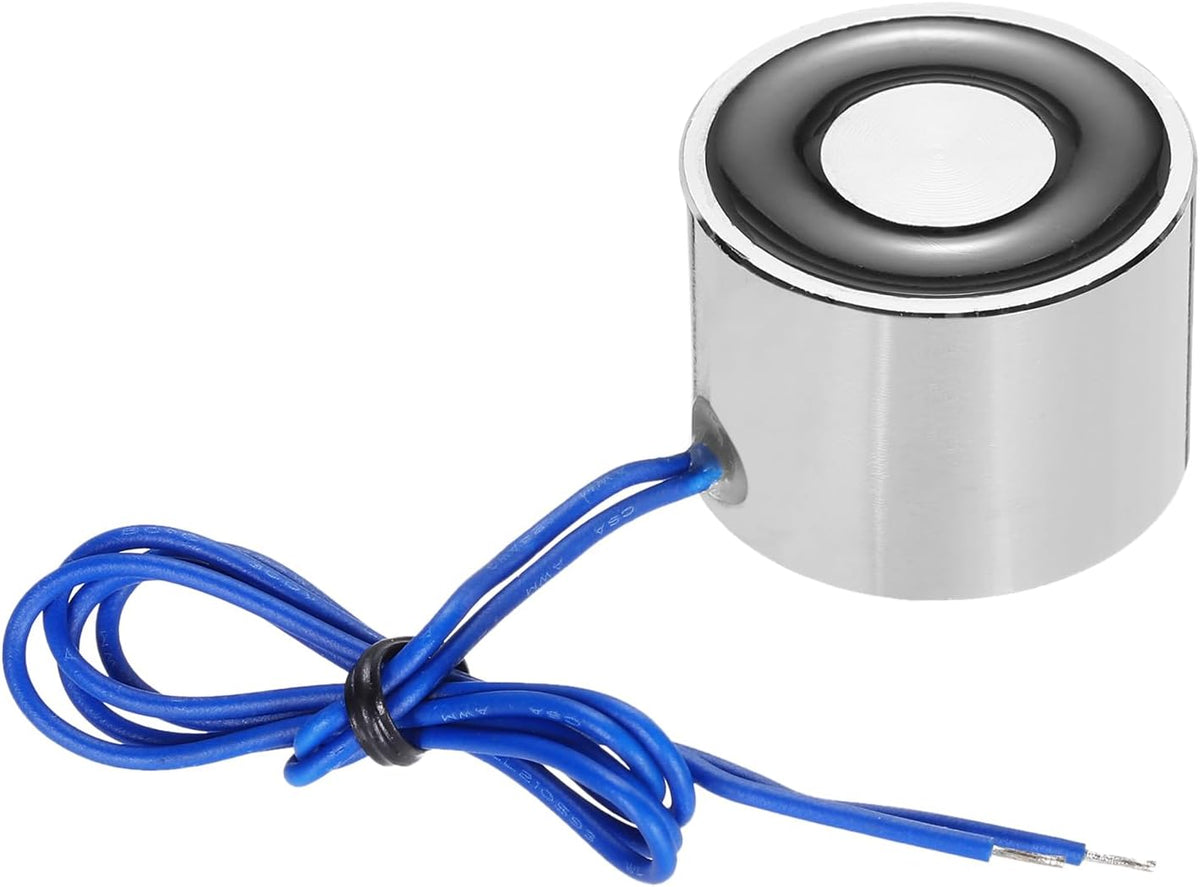 DC12V 15KG Lift Holding Electromagnet Sucking Disc Electric Lifting Magnet